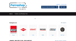 Desktop Screenshot of ferreshop.com.mx