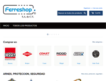 Tablet Screenshot of ferreshop.com.mx